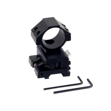 Flip-to-Side QD Mount for 30mm Scope Sight Magnifier