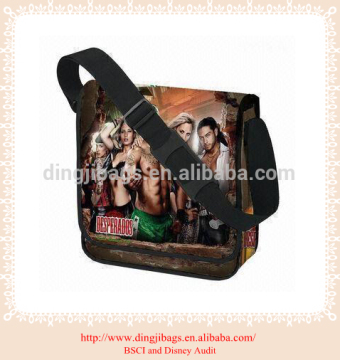 lorry bag with fashional design waterproof tarpaulin shoulder bag school shoulder bag