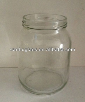 420ml glass pickle jar