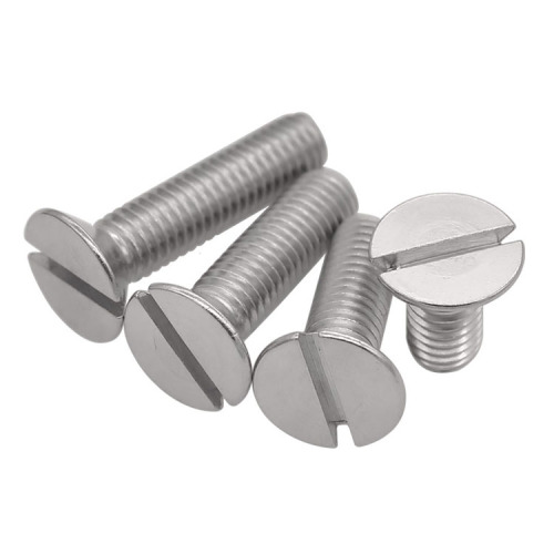 304 Stainless Steel DIN963 Sekrup Kepala Countersunk Berlubang