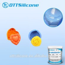 liquid platinum cured silicone rubber for molded sugar decrations