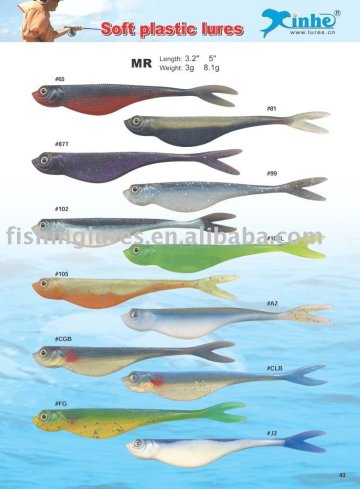 Fishing lures, Top Grade Soft Bass Fishing Lures