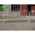 Road safety metal pedestrian used crowd control barrier