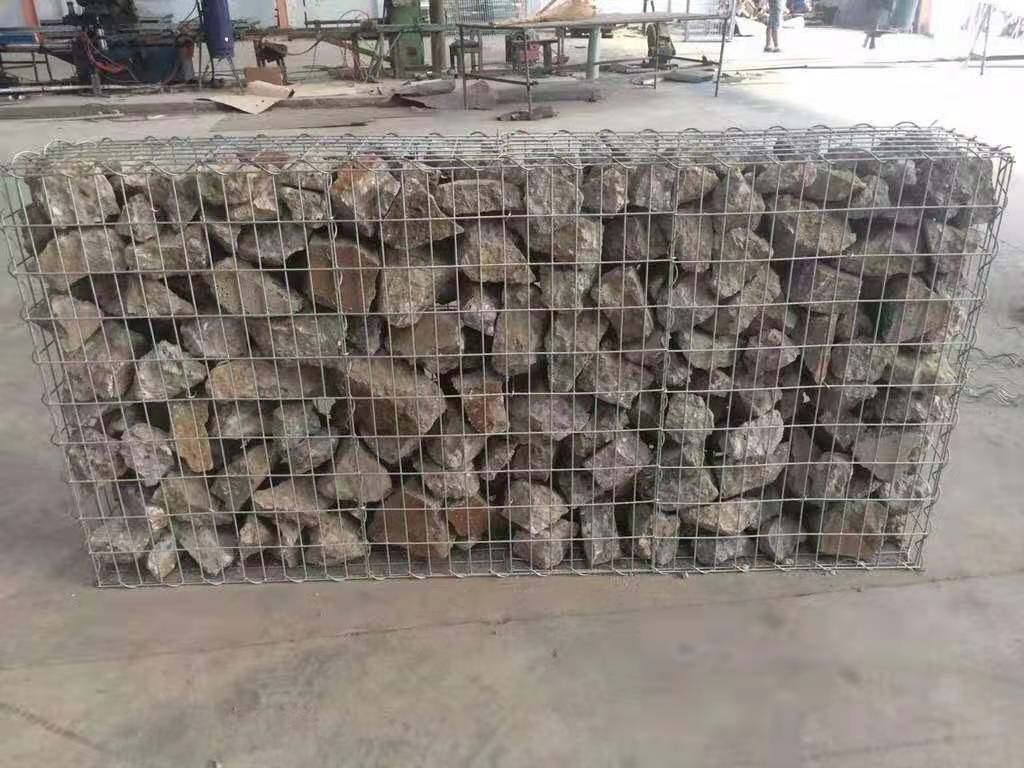 Welded Gabion Basket Wall for Gardening Show as Garden Decoration Gabion box for Feature wall