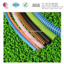 100% virgin soft pvc granule for soft threaded pipes