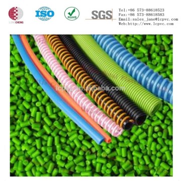 100% virgin soft pvc granule for soft threaded pipes