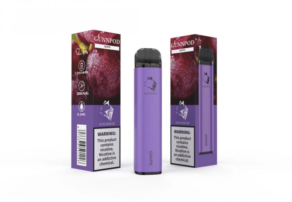 Gunnpod Fruit Flavor Vaporizador. نكهة الفاكهة Gunnpod Vaporizador