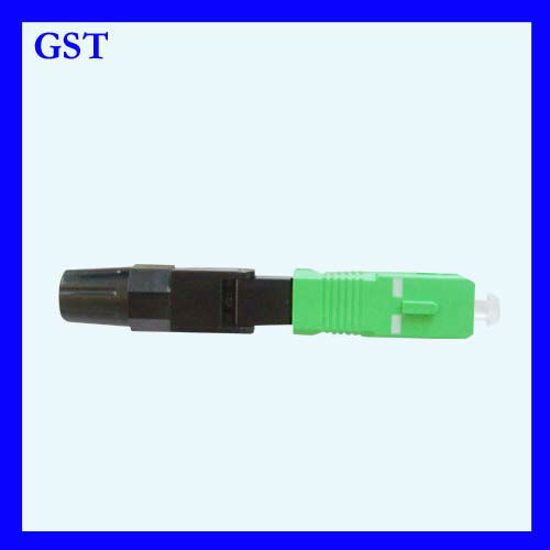 SC optical fiber field assembly connector