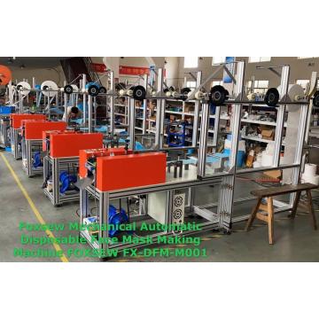 Mechanical Automatic Disposable Face Mask Making Machine