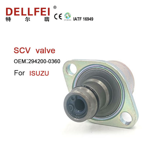 SCV Valve Diesel Fuel Pump 294200-0360 For ISUZU