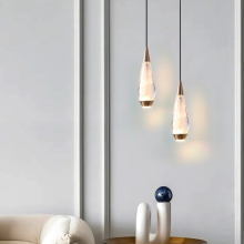 Modern Crystal LED Lamps: Creative Design for Bedrooms, Studies, and Restaurants