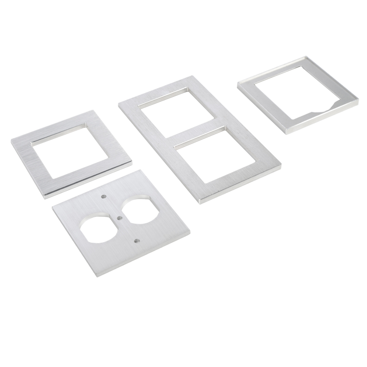 Hotel LED light touch panel switch wall plate switches