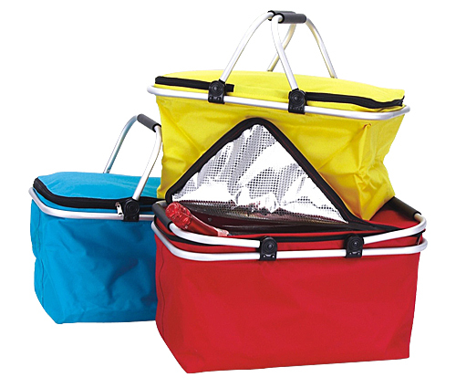 Cooler Bag con manico in alluminio