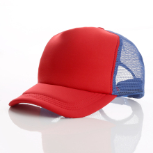 Rope straw trucker baseball cap for girl