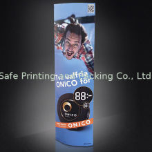 Customized Varnishing Standee Display For Exhibitions Advertising