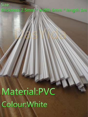 Free shipping 10 PCS White PVC Plastic welding rods/PVC welder rod for plastic welder gun/hot air gun/welding tool 1pc=1meter