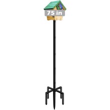 Universal Mounting Bird House Pole Mount Kit: Adjustable, Heavy Duty Outdoor Bird Feeder Solution