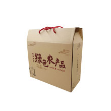 Agricultural products packaging box