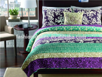 Reversible continental romantic quilt