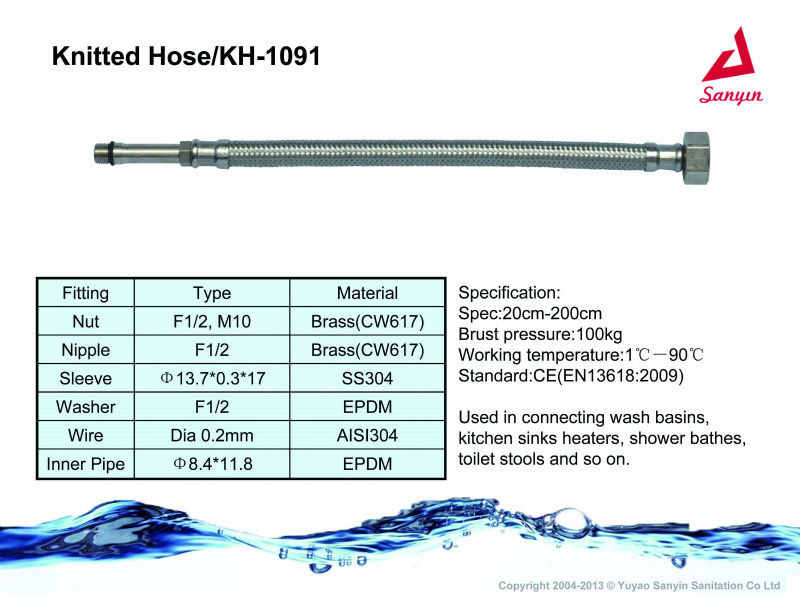 fio de alumínio ou fio de plástico KH-1091