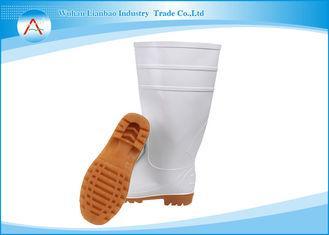 White Unisex Industrial PVC Safety Cleanroom Raining Boots