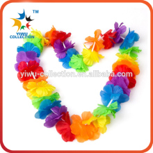 Led Flashing Flower Necklace Hawaii Lei,Party Decorative Hawaii Plastic Flower Lei