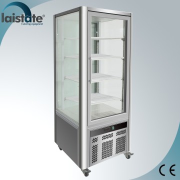 Four Side Glass Ventilated Showcase Freezer