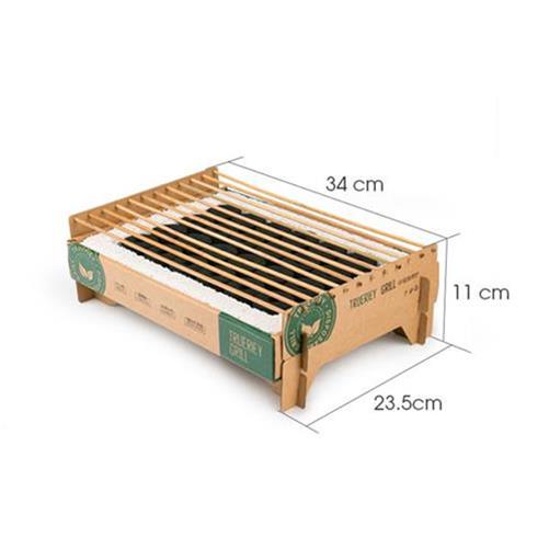 Outdoor Disposable BBQ Grill Charcoal