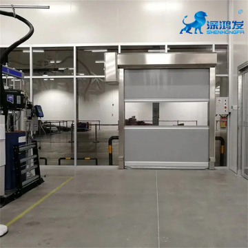 Quickly Rolling door used in smart garage