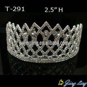 Wholesale Cheap Rhinestone Pageant Crowns Queen Tiara