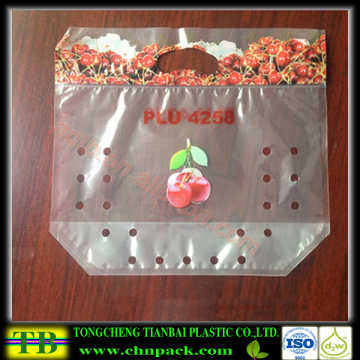 stand up zipper top grape bag