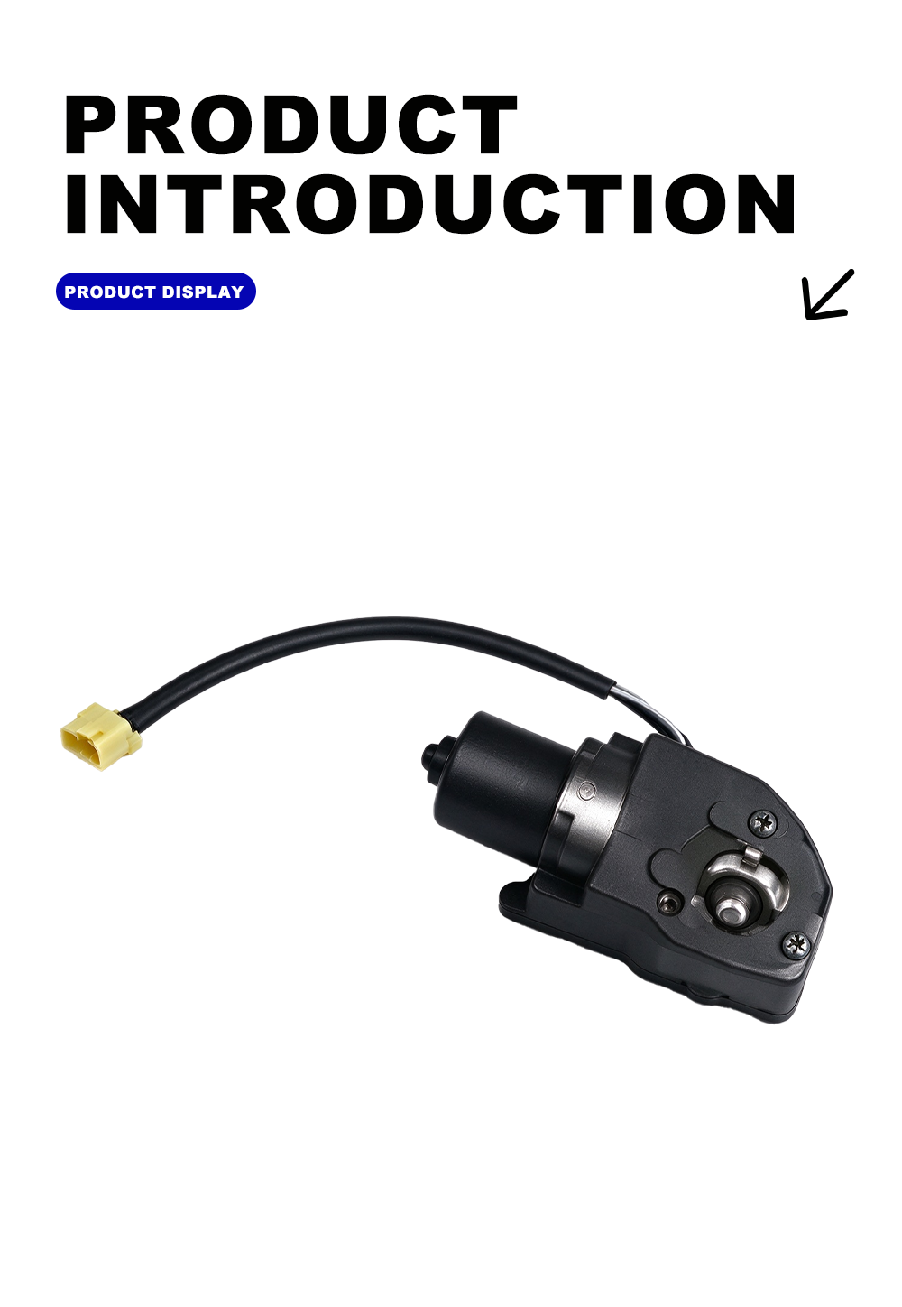 Motor de limpador para Renault Car X Wiper Motor for Renault Car X