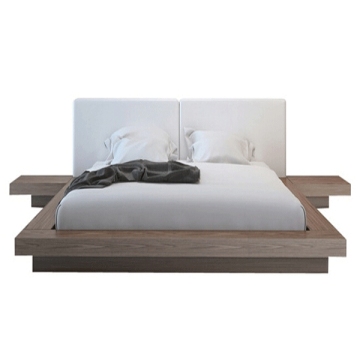 Japanese Style Wooden King Queen Size Bed Supplier