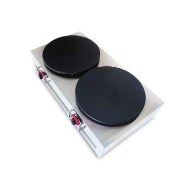 commercial double-head gas crepe maker with factory price