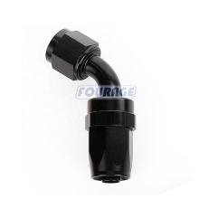 60 Degree Aluminum Female AN to AN Swivel Seal Hose End Adapter