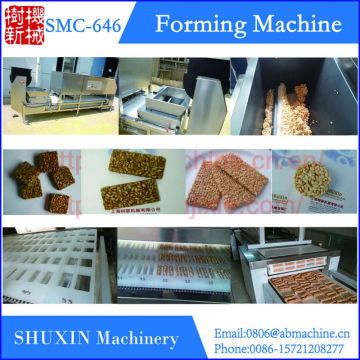 rice bar machine,crispy peanut candy,poped rice candy,energy bar forming machine