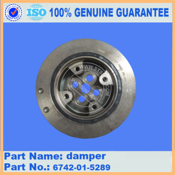 Damper de vibração 6742-01-5289 para o motor Komatsu SAA6D114E-2AA-VH