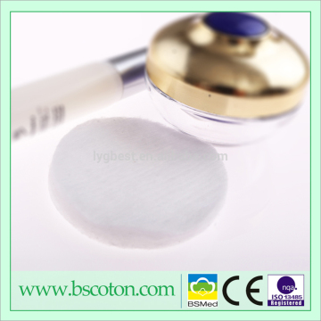 High quality cotton pads with made up brand names made by top factory
