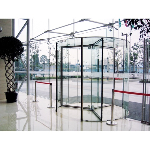 All Glass Revolving Doors with Horizontal Safety