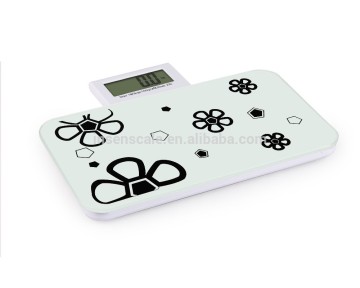 Color printing mini body weighing scale bathroom scale travel scale