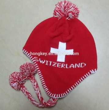 beanie hat with ball