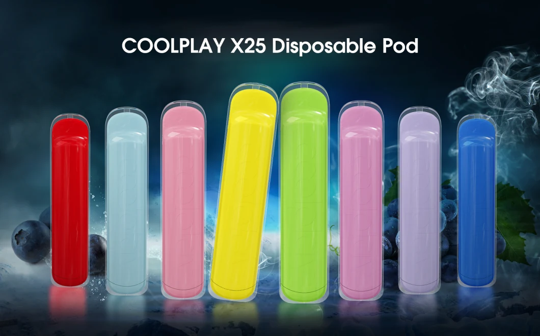 Authenticity Vape Pen Electronic Cigarette Coolplay X25 500 Puff Vape Vape Pen Disposable Vape Electronic Cigarette Club Vape Pen