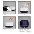 1000ml Black White Humidifier Aroma Diffuser Ultrasonic