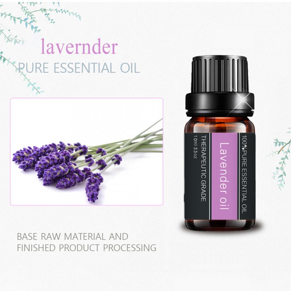 100%Pure Lavender Essential Olio Care della pelle Massaggio corporeo