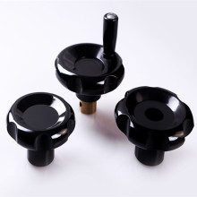 Pressing bakelite handwheel for valves