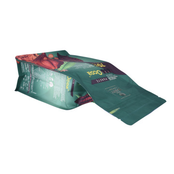 Biodegradable Kraft Kraft Flat Bottom Sellable Pouch