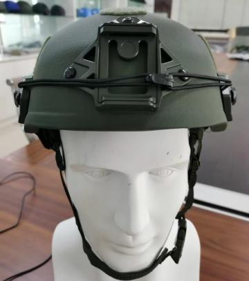 Army green bulletproof MICH helmet