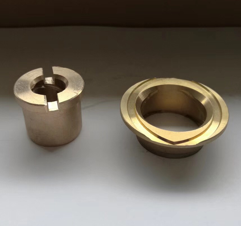 Custom Cnc Machining Flange Brass Bushing Bushes