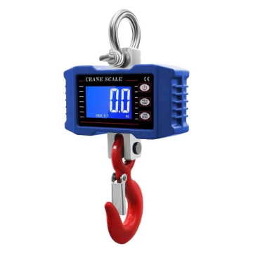 Blacklight LCD digital weighing scale aluminium alloy electronic hanging crane scale