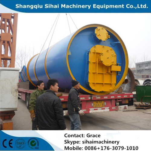 waste material recycling to furnace oil machine